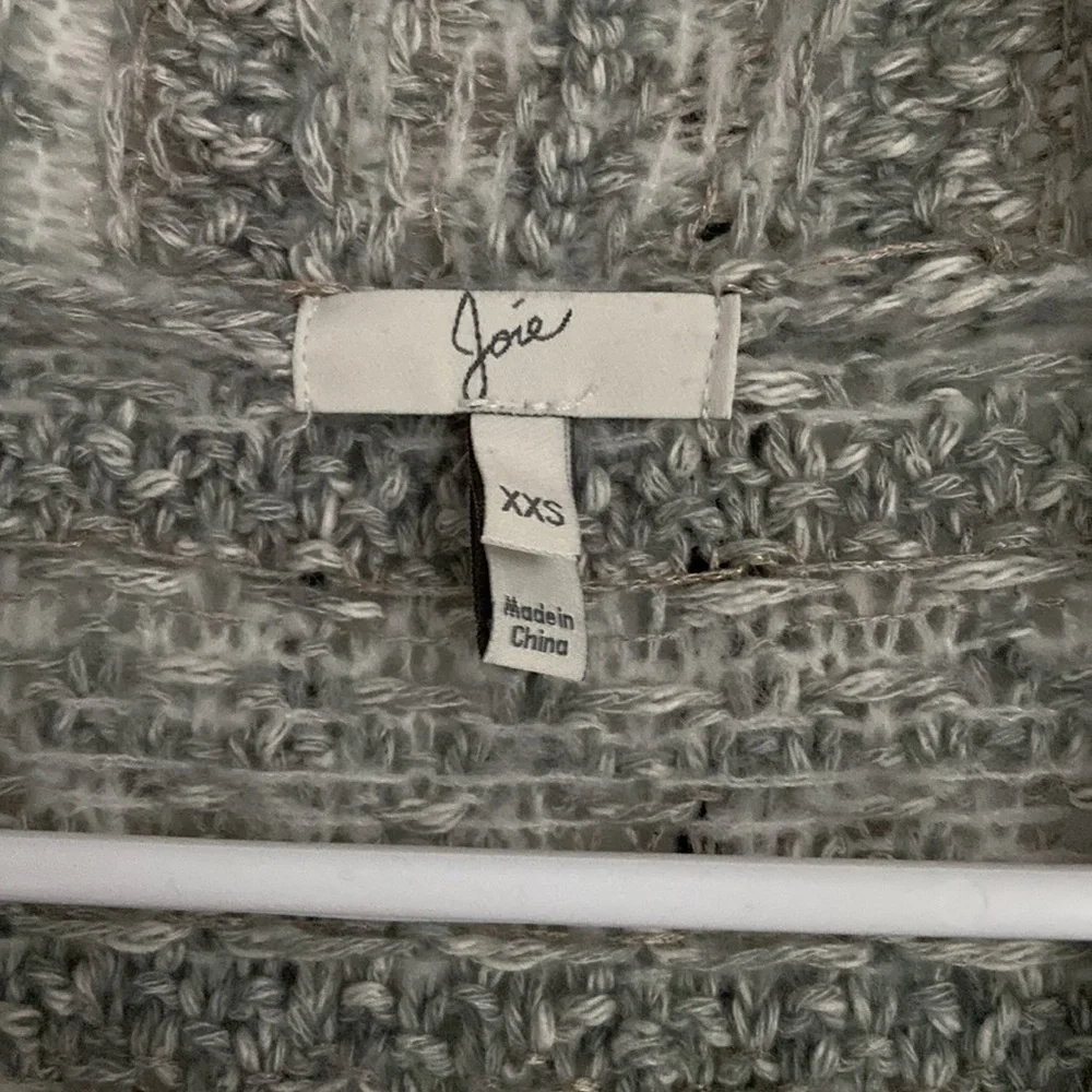 Joie Knit Gray Cardi, worn once